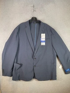 Blazer Haggar Para Hombres XL 48 Azul Cómodo Elastizado Inteligente Lavado A Medida Sin Estructura - Imagen 1 de 14