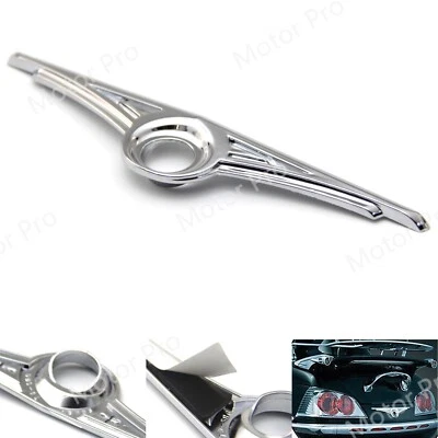 Tapicería de bloqueo de llave de maletero cromada para Honda Goldwing 1800 GL1800 2001-2017 Foto 1 de 4