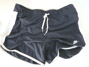 XS NAVY BLUE NIKE JUST DO IT SHORT SHORTS SHORTY COTTON - Picture 1 of 8