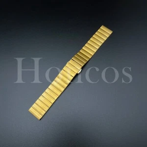 18-24MM Gold Metal Watch Strap Replacement Stainless Steel Band Wrist Bracelet - Picture 1 of 5