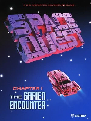 Space Quest PC Adventure Classic Video Game Poster # 1 - Image 1 of 3