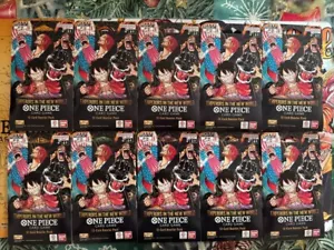 One Piece Card Game LOTTO x10 Blister OP-09 Emperors Of The New World ENG Sealed - Foto 1 di 4