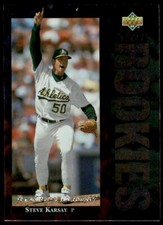 1994 Upper Deck Electric Diamond Steve Karsay Oakland Athletics #20