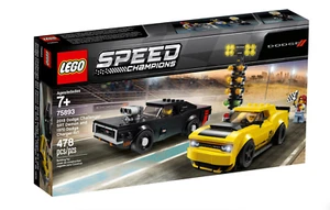 LEGO Speed Champions 2018 Dodge Challenger y 1970 Charger 75893 ¡Regalo! - Imagen 1 de 4