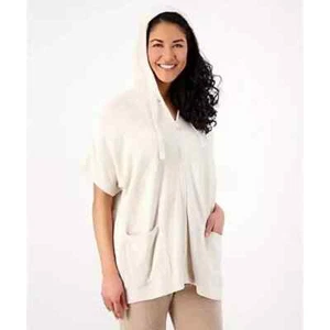 Barefoot Dreams CozyChic Ultra Lite Zip Up Hoodie Almond,1X A599199 - Picture 1 of 1