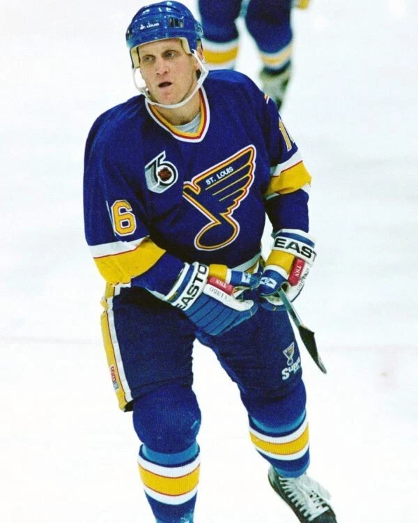 Foto de 8x10 Brett Hull St Louis Blues Foto 1 de 1