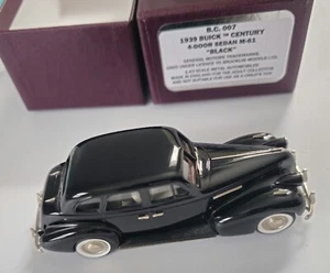 Brooklin Models 1939 Buick Century 4-door Sedan 1:43 Open Box - Picture 1 of 7