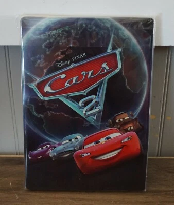 "Cars 2" Limited Edition G1 Ironpack Steelbook Preorder Metal Case [No Movie] - Image 1 of 4