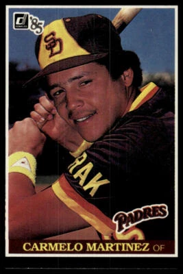 1985 Donruss #478 Carmelo Martinez - Image 1 of 2