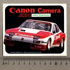 Aufkleber/Sticker Canon AE-1 Camera - Canon Porsche 1982 World Endurance Series