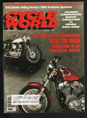 1985 August Cycle World - Vintage Motorcycle Magazine - Image 1 of 2