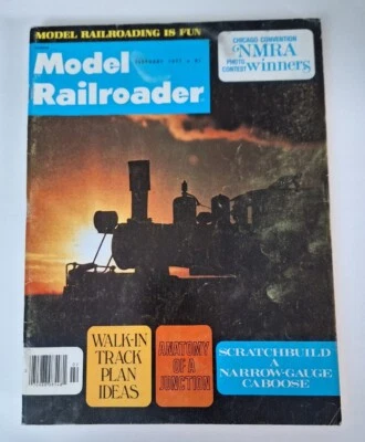 Model Railroader Magazine February 1977 - Image 1 of 2