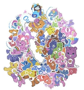 Lote de 53 calcomanías temáticas de Care Bears surtidas - Imagen 1 de 1