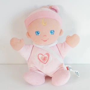 Fisher Price Hug N Giggle weiche Baby Puppe Plüschtier funktioniert - Bild 1 von 7