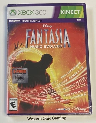 Disney Fantasia: Music Evolved (Microsoft Xbox 360, 2014) NEW Kinect - Image 1 of 2