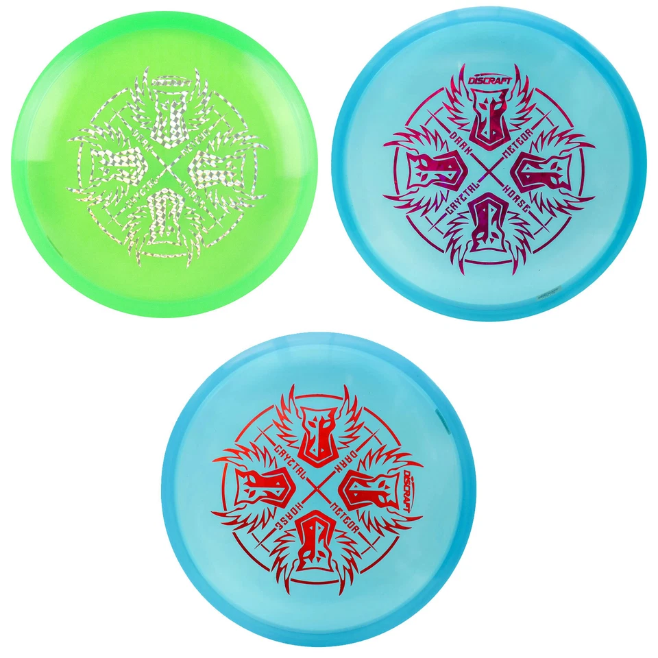 Discraft Disc Golf Brodie Smith D4arkhorsemen Cryztal Meteor Midrange Disc 5/5/ - Image 1 of 1
