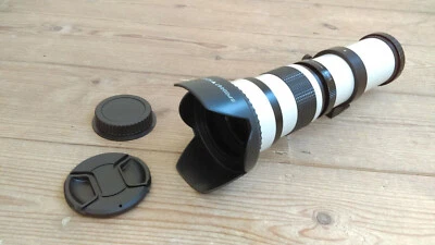 Olympus Four Thirds DSLR Digital Fit 420-800mm Super Telephoto Zoom Lens - Image 1 of 4