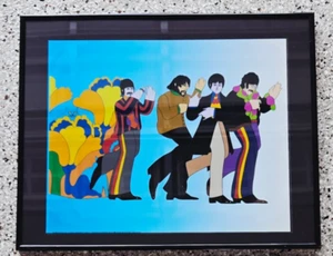 The Beatles Yellow Submarine "Sea of Holes" LE Sericel Art Framed & Certificate - Picture 1 of 6