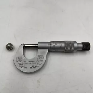 Starrett 576 Incudine a sfera rotonda micrometrica esterna 1/2" con attacco a sfera antiscivolo - Foto 1 di 7