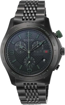 Gucci Men's G-Timeless Chronograph Stainless Steel Watch YA126225A ($1250 MSRP) - Image 1 of 4