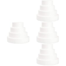 16 pz blocco di schiuma fai da te schiuma per torta display strumento girevole set di fiori tazza di cartone