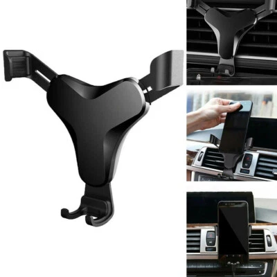 Universal In Car Air Vent Mobile Phone Mount Holder 360 Rotating Cradle Stand - Image 1 of 4