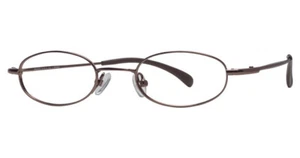  NEW - KONISHI FLEX-TITANIUM KF2315K Eyeglasses (KIDS) Memory Titanium - BROWN - Picture 1 of 4