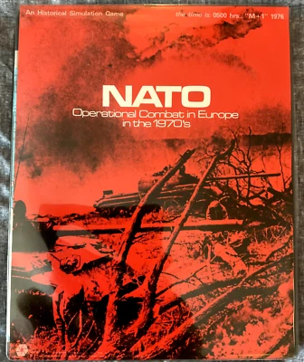 SPI Wargame NATO - Operational Combat in Europe in the 1970's game (PUN) G/VG - Image 1 of 4