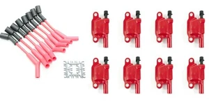 Paquetes de bobinas de cables de bujía de 8,5 mm Camaro Corvette 2005-2017 5,3 L 6,0 L 6,2 L 7,0 L - Imagen 1 de 1