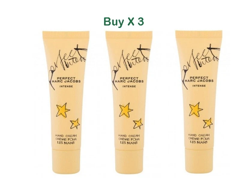Marc Jacobs Perfect Intense Hand Cream 3 X 30ml New - Image 1 of 1