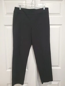 Pantalones de vestir negros Krazy Larry para mujer talla falta etiqueta *Ver fotos - Imagen 1 de 8