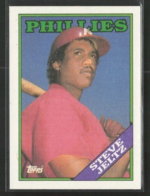 Steve Jeltz 1988 Topps #126 Philadelphia Phillies - Image 1 of 2