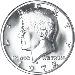 1972 S Kennedy Half Dollar Gem Proof CN-Clad - Picture 1 of 6