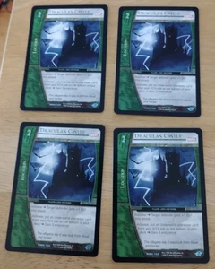 MARVEL VS TCG MMK-168 Dracula's Castle Uncommon X4 - Picture 1 of 1