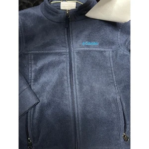 4T boys blue Columbia zip up jacket - Picture 1 of 2