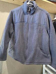 Exertek Gray Fleece Full Zip Jacket Women's Size 1X Xl Outdoors  - Picture 1 of 6