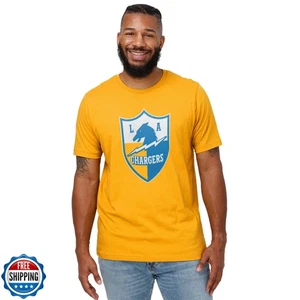 FOCO Los Angeles Chargers NFL Retro Logo Short Sleeve T-Shirt, Team Color - Bild 1 von 5