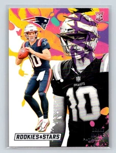 2024 Panini Rookies & Stars Drake Maye #RE-DME exclusivo de novato - Imagen 1 de 2