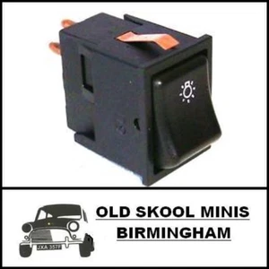 CLASSIC MINI HEADLIGHT ROCKER SWITCH YUF101030 1976-97 MK4 LAMP LIGHT COOPER 4M8 - Picture 1 of 1
