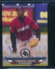 2008 Choice Newark Bears #9 Victor Gutierrez signed auto autograph very rare 