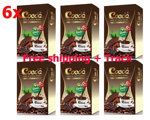 6x LD Cocoa Weight Control Drink Fiber Block Flour Fat Sugar +Tracking - Picture 1 of 8