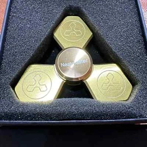 Neatmaster EDC SOLD OUT Model Brass Copper Spinner Fidget Tool Box - Picture 1 of 7
