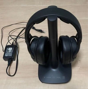 SONY WH-L600 Sealed Type Digital Surround Headphone 7.1ch Black Good Condition - Picture 1 of 3