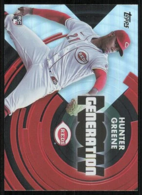 2022 Topps Generation Now #GN64 Hunter Greene - Image 1 of 2