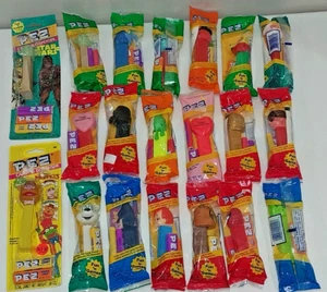 Huge Pez Dispensers 20 Lot Star Wars Muppets Flintstones Batman++ NEW 2000's Era - Picture 1 of 6