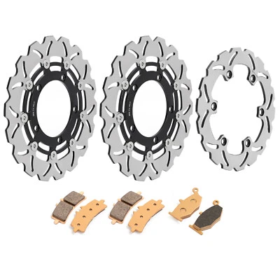 Rotores de freno delanteros traseros pastillas de discos para Suzuki Hayabusa 1300 GSX 1300 R 2013-2017 Foto 1 de 4