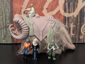 STAR WARS 1996 MICRO MACHINES ACTIONFIGUR WOOLLY BANTHA mit 4 Figuren - Bild 1 von 6