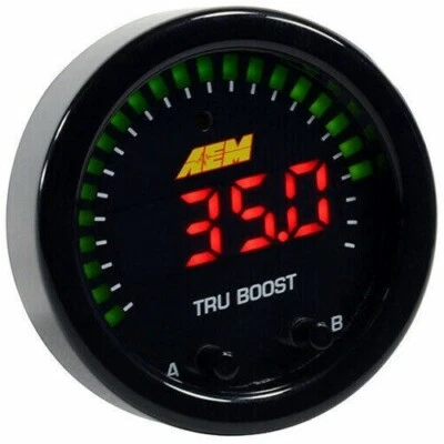 AEM Tru-Boost Gauge-Type Electronic Turbo Boost Controller - Image 1 of 4