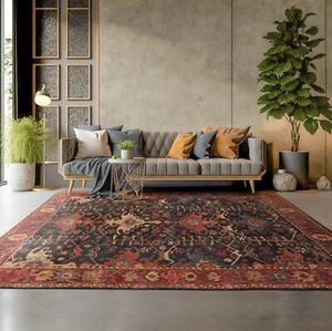 Multi Sizes Multi Color Handmade 100% Wool Arts & Crafts Oriental Area Rug - Picture 1 of 31