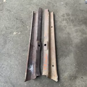 1928 1929 Model A Ford WINDSHIELD GARNISH MOLDINGS Original Pair Pickup Truck AA - Picture 1 of 12